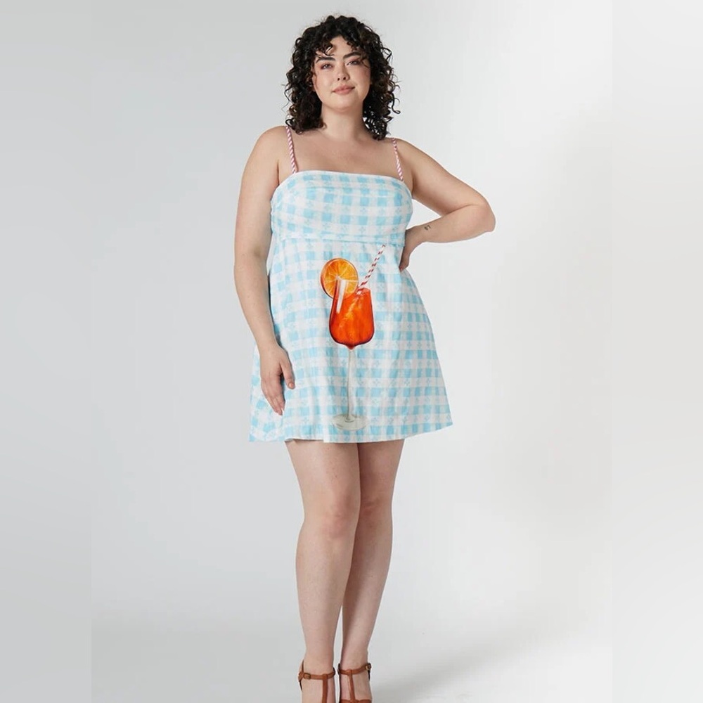 rachel antonoff gwen dress aperol spritz